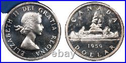 1959 PL-67 $1 Canada Silver Dollar Coin PCGS