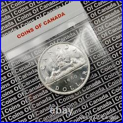 1960 Canada $1 Silver Dollar UNCIRCULATED Coin Heavy Cameo WOW! #coinsofcanada