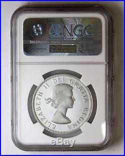1961 S$1 Canada Silver Dollar NGC PL 67 Cameo Top Pop