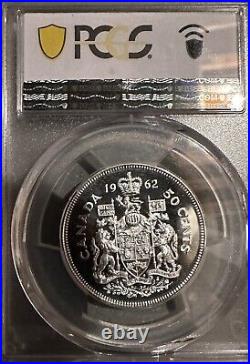 1962 PL 67 DCAM 50 Cents Canada Silver Coin PCGS Only 3 Graded Higher