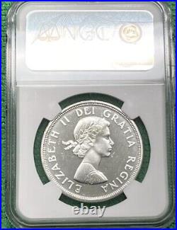 1964 Canada Silver Dollar. NGC PL 66. Proof Like