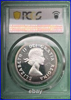 1964 Canada Silver Dollar. PCGS PL 65DCAM. Pop 11. Only 25 graded higher 1964 Canada Silver Dollar. PCGS PL 65DCAM. Pop 11. Only 25 graded higher