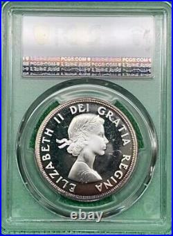 1964 Canada Silver Dollar. PCGS PL 65DCAM. Pop 11. Only 25 graded higher 1964 Canada Silver Dollar. PCGS PL 65DCAM. Pop 11. Only 25 graded higher