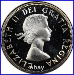 1964 Canada Silver Dollar. PCGS PL 65DCAM. Pop 11. Only 25 graded higher 1964 Canada Silver Dollar. PCGS PL 65DCAM. Pop 11. Only 25 graded higher