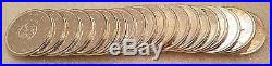 1964 Canadian Silver Dollar Commemorative Roll of 20! FREE SHIPPING