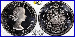 1964 PL 67 DCAM 50 Cents Canada Silver Coin PCGS Only 4 Graded Higher 1964 PL 67 DCAM 50 Cents Canada Silver Coin PCGS Only 4 Graded Higher