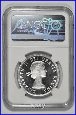 1964 S$1 Proof Like Canada Silver Dollar NGC PL 67 Cameo