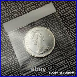 1965 Canada $1 Silver Dollar UNCIRCULATED Coin Type 5 V MB P5 #coinsofcanada