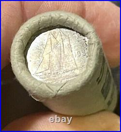1965 Canada Canadian Dime. 10 Cent Silver Bu Roll Bank Wrapped Original
