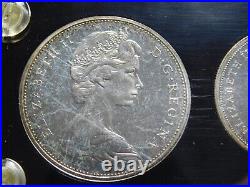 1965 Canada Canadian Uncirculated 6 Coin Silver Mint Set