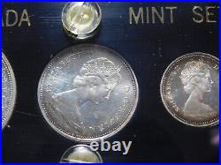 1965 Canada Canadian Uncirculated 6 Coin Silver Mint Set