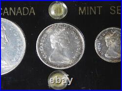1965 Canada Canadian Uncirculated 6 Coin Silver Mint Set