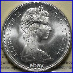 1967 Canada $1 Dollar ICCS MS66 Silver Blast White Near Perfect #19051