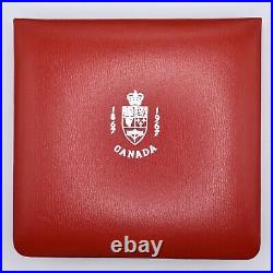1967 Canada Centennial 7 Coin Silver Set Beautiful Rainbow Toning