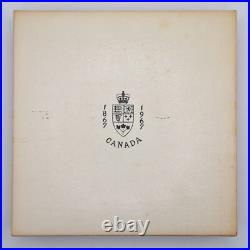 1967 Canada Centennial 7 Coin Silver Set Beautiful Rainbow Toning