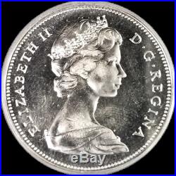 1967 Canada DIVING GOOSE Silver Dollar