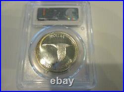 1967 Canada Silver Dollar Prooflike-pcgs Graded Pl67