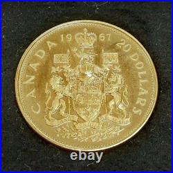 1967 Canada Silver Proof Set-7 Coins With$20 Gold Coin Toned in RCM Case DW 1967 Canada Silver Proof Set-7 Coins With$20 Gold Coin Toned in RCM Case DW