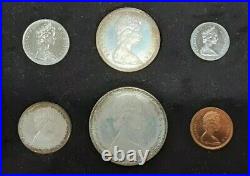 1967 Canada Silver Proof Set-7 Coins With$20 Gold Coin Toned in RCM Case DW 1967 Canada Silver Proof Set-7 Coins With$20 Gold Coin Toned in RCM Case DW