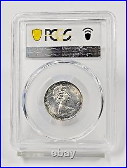 1967- Canada Silver Quarter 25 Cents PCGS Graded Uncirculated MS65