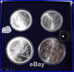 1976 CANADA Olympics 24-Coin Sterling Silver Mint Set Collector Bullion