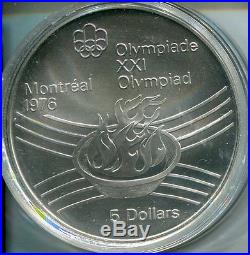 1976 Canada Olympic Silver Coin Set