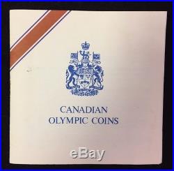 1976 Canada Olympic Uncirculated Silver Coins XXI Olympiad Complete 28-coin Set