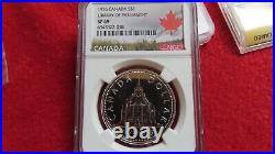 1976 Canada Silver $1 Parliament NGC SP 69 SPECIMEN