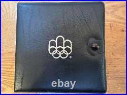 1976 Montreal, Canada Olympic Series VII Silver Coin Set Two Each $5 & $10 Coins
