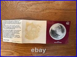 1976 Montreal, Canada Olympic Series VII Silver Coin Set Two Each $5 & $10 Coins