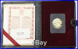 1977 Canada Queen Elizabeth II Silver Jubilee $100 Gold Proof Coin as Issued
