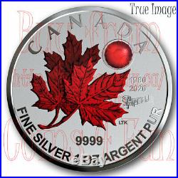1980-2020 O Canada Maple Leaf 5-Coin Pure Silver Proof Fractional Set