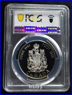 1983 $1 Pcgs Pr69dcam Silver (pop 1) Canada Princess DI Prince Charles Commem