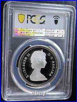 1986 $$1 PCGS PR69DCAM SILVER CANADA SILVER Centenary of Vancouver