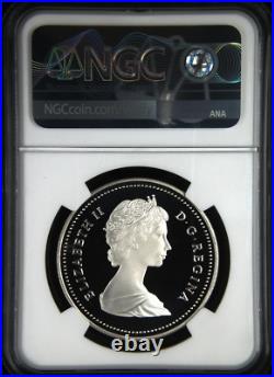 1986 S1$ Silver Dollar Vancouver Centennial Canada Ngc Pf 70 Ultra Cam Top-pop