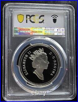 1991 $$1 Pcgs Pr70dcam Silver Canada Finest Known (3/0) Tied With Only 2 Coins