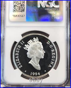 1994 Canada Silver 20 Dollars Gilt Aviation Curtiss Ngc Pf 69 Ultra Cameo Scarce