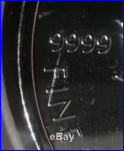 1997 Canada 1 Oz Silver Maple Leaf NGC MS68 Nightcrawler Variety RARE