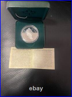 1999 Elizabeth II Juan Perez Expedition Silver Dollar Canada