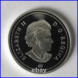 $1 Dollar Canada 2007 DCAM. 925 SILVER Proof Celebration of Arts Low Mintage