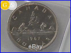 1 Dollar Silber Kanada 1947 Canada Silver uncirculated