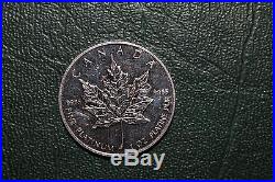 1 Ounce Platinum Canada Maple Leaf 1990 Nice Coin