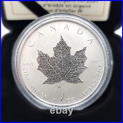 1 oz. Pure Silver W Mint Mark Winnipeg Edition $5 Canada Proof Coin 2021