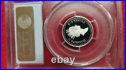 2000 Canada Voltigeurs Silver 5 Cents Pcgs Pr69 2nd Finest Registry