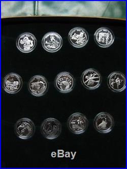2001-2002-2003 Festivals of Canada Silver 50 Cent Series Complete Set of 13