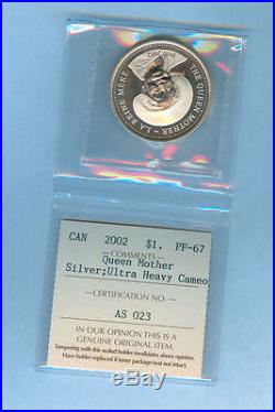 2002 Canada $1 Silver Queen Mother