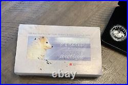 2004 Canada Arctic Fox 9999 Silver 4-coin Fractional Silver Set