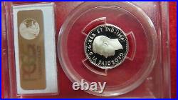 2005 CANADA PCGS PR69 Proof Silver 5 Cents VE DAY 60th Anniversary RARE COIN