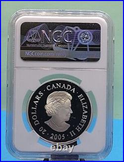 2005 Canada $20 Mingan Archipelago National Park Ngc Pf70 Uc Silver Coin
