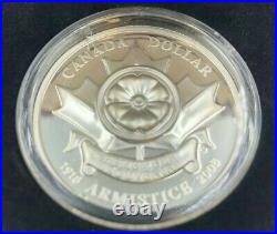 2008 Canada Proof Silver Dollar Limited Edition The Poppy